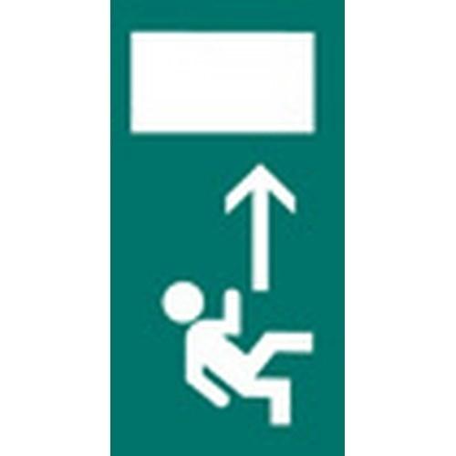 Apli Pictograma Adhesivo 115x230 mm. Salida Emergencia