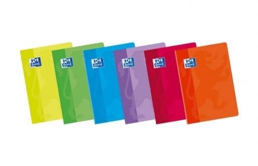 Oxford Libreta Grapada A4 Cuadrícula 5mm Tapa Blanda 48 Hojas 90g