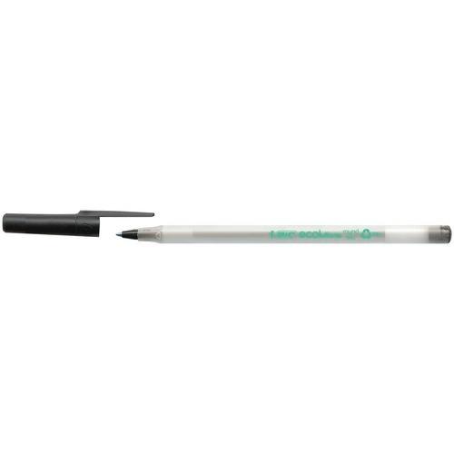 Bic Ecolutions Round Stic Bolígrafo Punta 1mm Negro