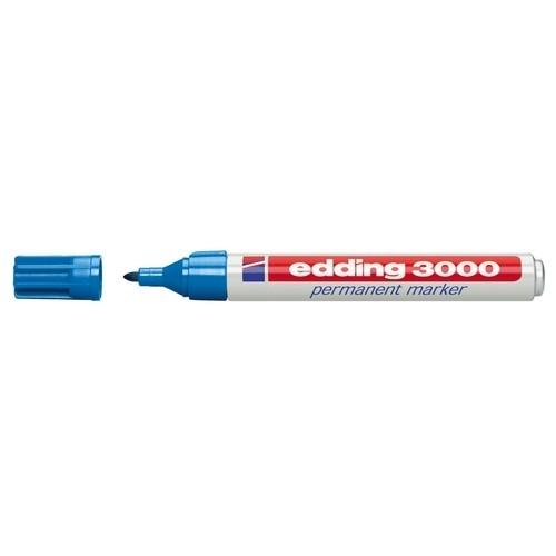 Edding 3000 Marcador Permanente Punta Redonda 1,5-3 mm Azul Claro