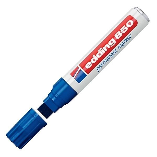 Edding 850 Marcador Permanente Punta Biselada 5-15 mm Azul