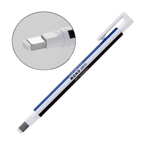 Tombow Mono Zero Portagomas Precisión Punta Cuadrada 2,5x5 mm Blanco