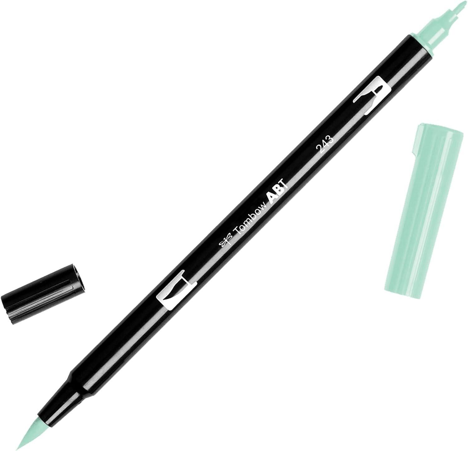 Tombow Rotulador Dual Brush Pen 243 Menta Doble Punta