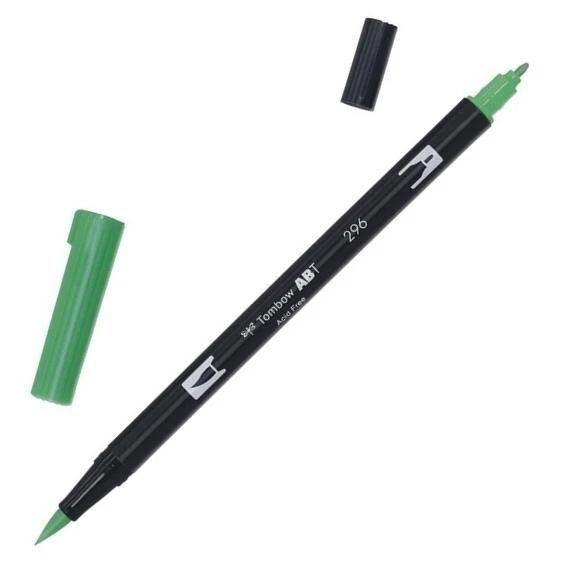 Tombow Rotulador Dual Brush Pen 296 Verde Doble Punta
