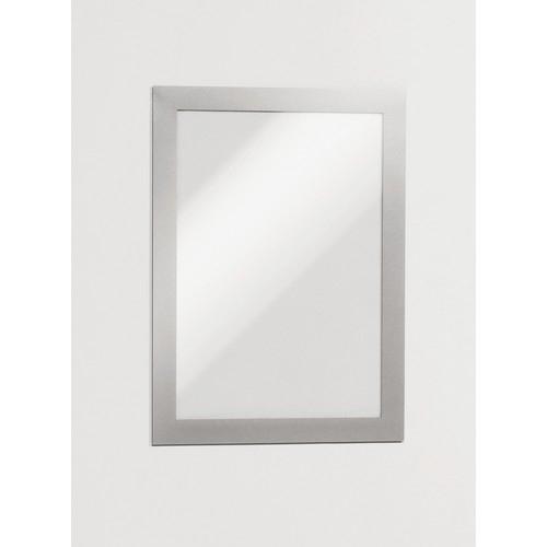 Durable Marco Magnetico Auto Adhesivo (2) A5 Plata