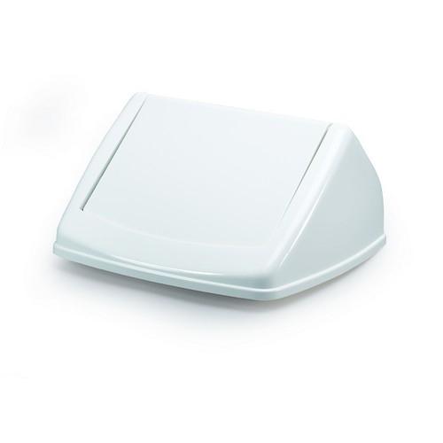 Durabin Tapa Cubo Flip Square 40L Bl/Bl