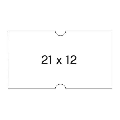 Apli Etiquetas Etiquetadora Adhesivo Removible Cantos Rectos 21x12 mm