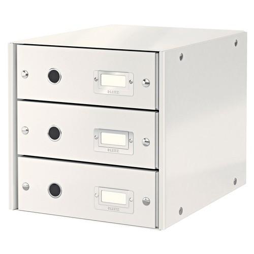 Leitz Click & Store Módulo Montable 3 Cajones Blanco