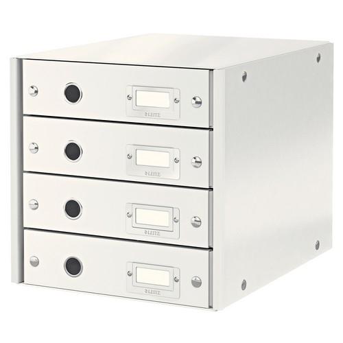 Módulo 4 cajones montable Click&Store blanco Leitz