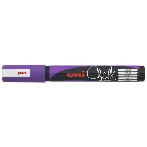 Uni-Ball Marcador Tiza Líquida Pwe5M Lila