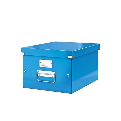 Caja archivo universal mediana (A4) 281x200x369mm Leitz azul Click & Store