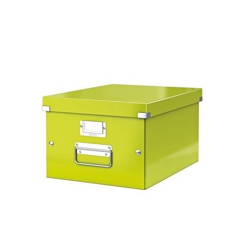Leitz Click & Store Caja Archivo A4 Mediana Verde 281 x 200 x 369 mm