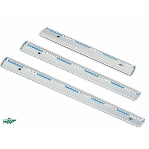 Faibo Regla De Aluminio 40 Cm. Alta Calidad Banda De Gom