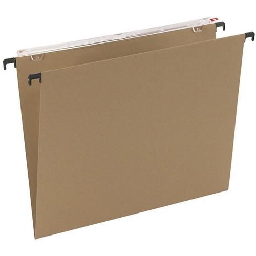 Carpeta Colgante A4 Vis. Sup. Kraft