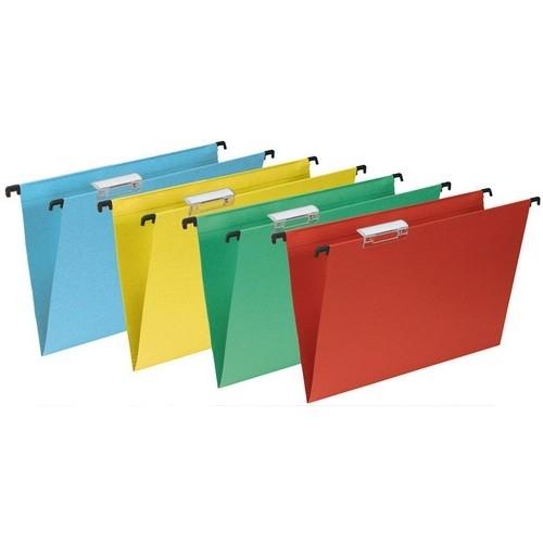 Kores Carpeta Colgante Folio Verde (10)