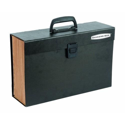 Fellowes Maletín Clasificador Acordeón Negro