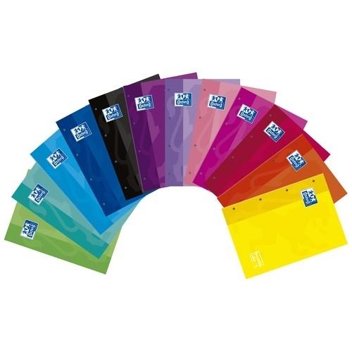 Oxford Bloc Recambio Hojas A4 Cuadrícula 5mm 4 Taladros 80 Hojas 90g Negro