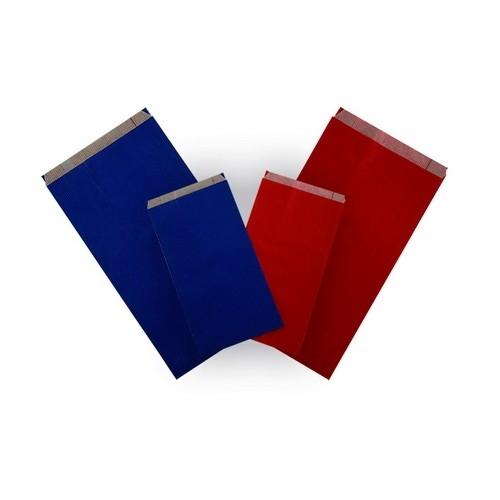 Sobres kraft 18x6x35cm rojo 250u Apli