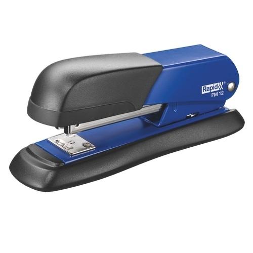 Rapid FM12 Grapadora Sobremesa Metálica Negro/Azul