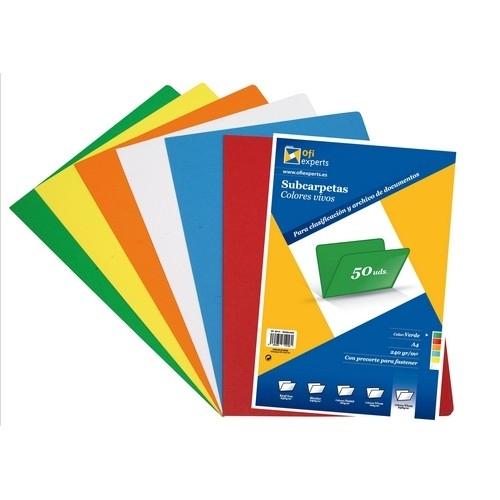 Grafoplas Subcarpeta A4 240G. Verde