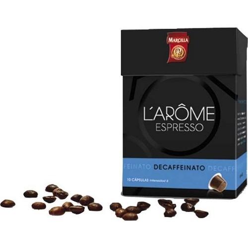 Café Cápsulas Monodosis Pack 10 Unidades Descafein