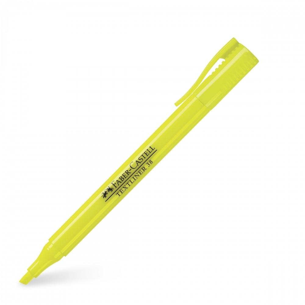 Faber-Castell Textiner 38 Subrayador Fluorescente Amarillo