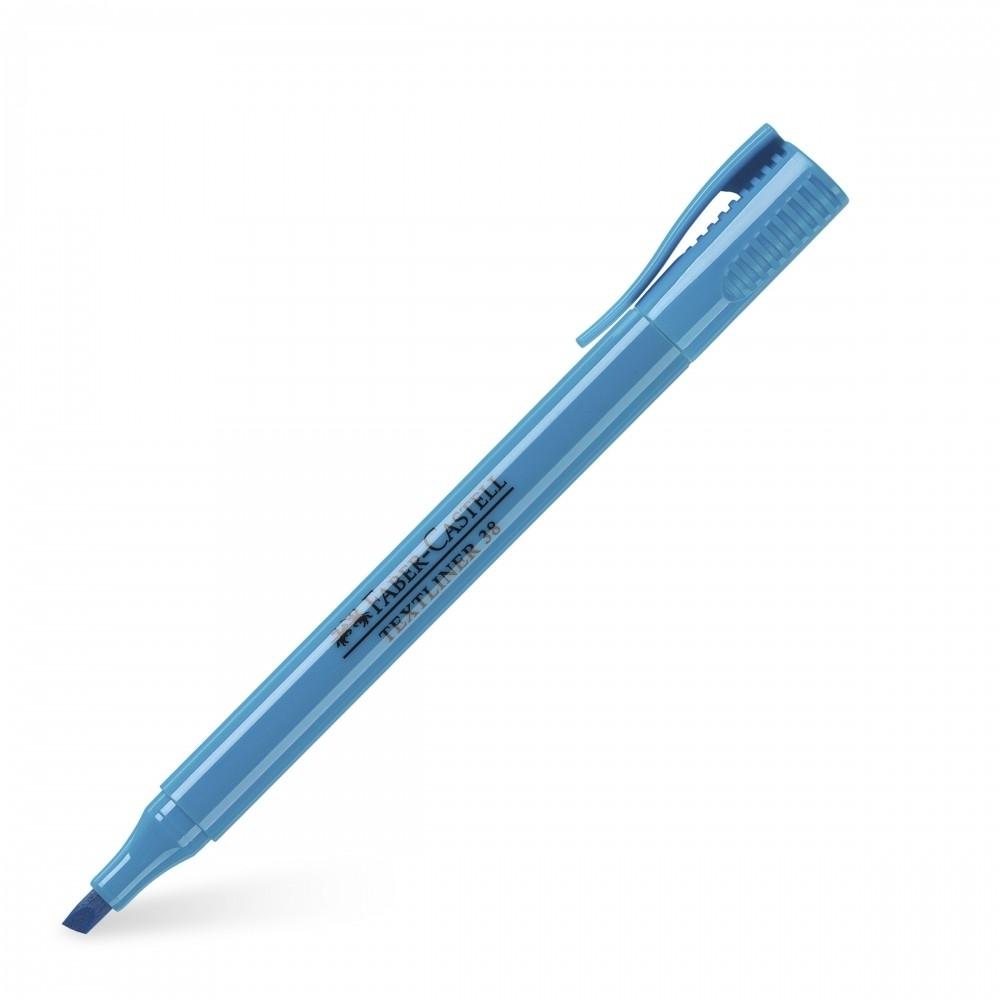 Faber-Castell Textiner 38 Subrayador Fluorescente Azul