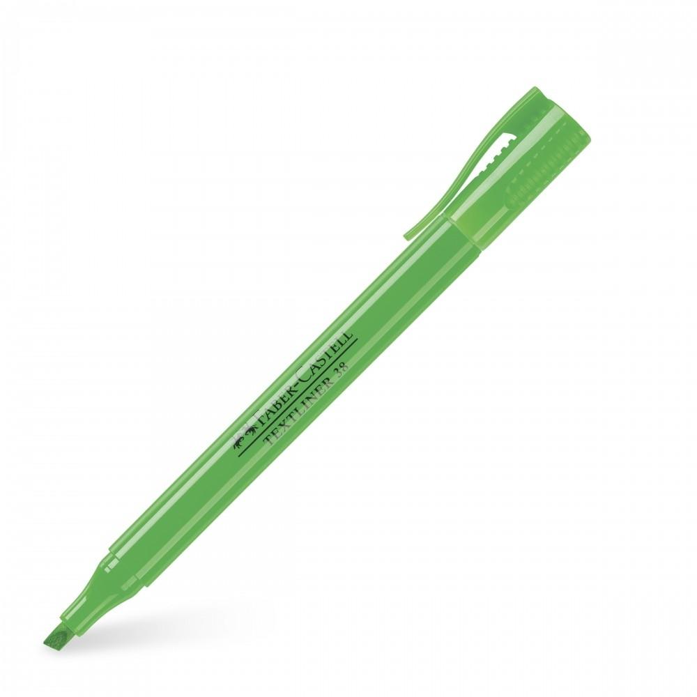 Faber-Castell Textiner 38 Subrayador Fluorescente Verde