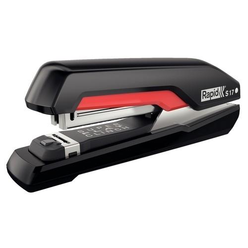 Rapid Supreme S17 Fullstrip Grapadora Sobremesa Negro/Rojo
