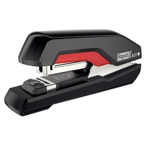 Rapid Supreme S27 Fullstrip Grapadora Sobremesa Negro/Rojo