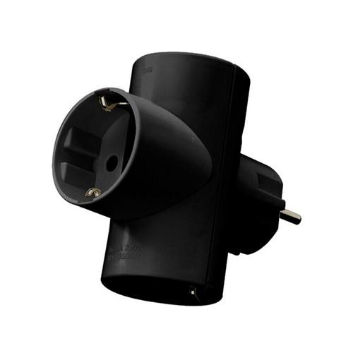 Ehlis Adaptador Enchupe Triple 16A/250V Ng
