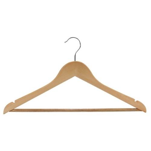 Habitex Percha Madera Recta Juego 5 Unidades