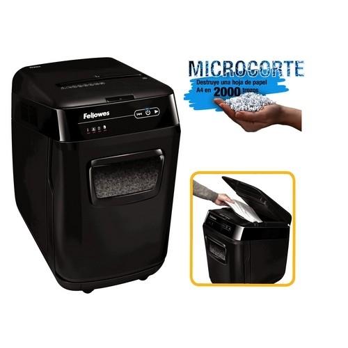 Fellowes Automax 200M Destructora Automática Partículas 200 Hojas 32 Litros