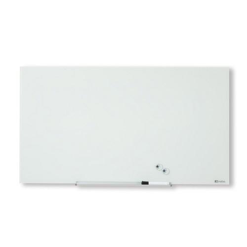 Nobo Pizarra Diamond Magnética Cristal Blanco 677X381Mm
