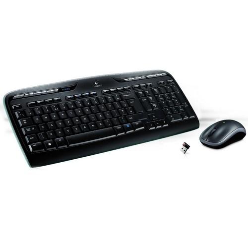 Logitech MK330 Combo Teclado Ratón Inalámbrico Negro