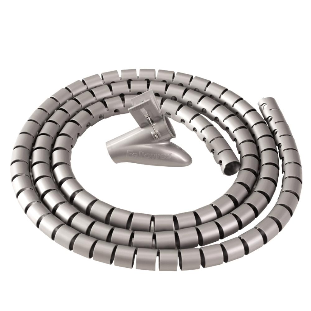 Organizador cables CableZip  Plata