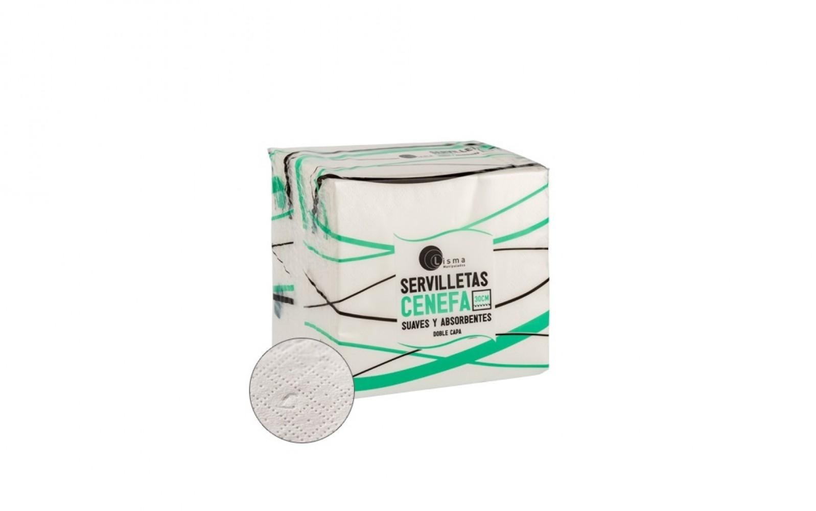 Dahi Servilleta Celulosa 2 Capas 30X30 100 Unidades Caja 48 Paquetes