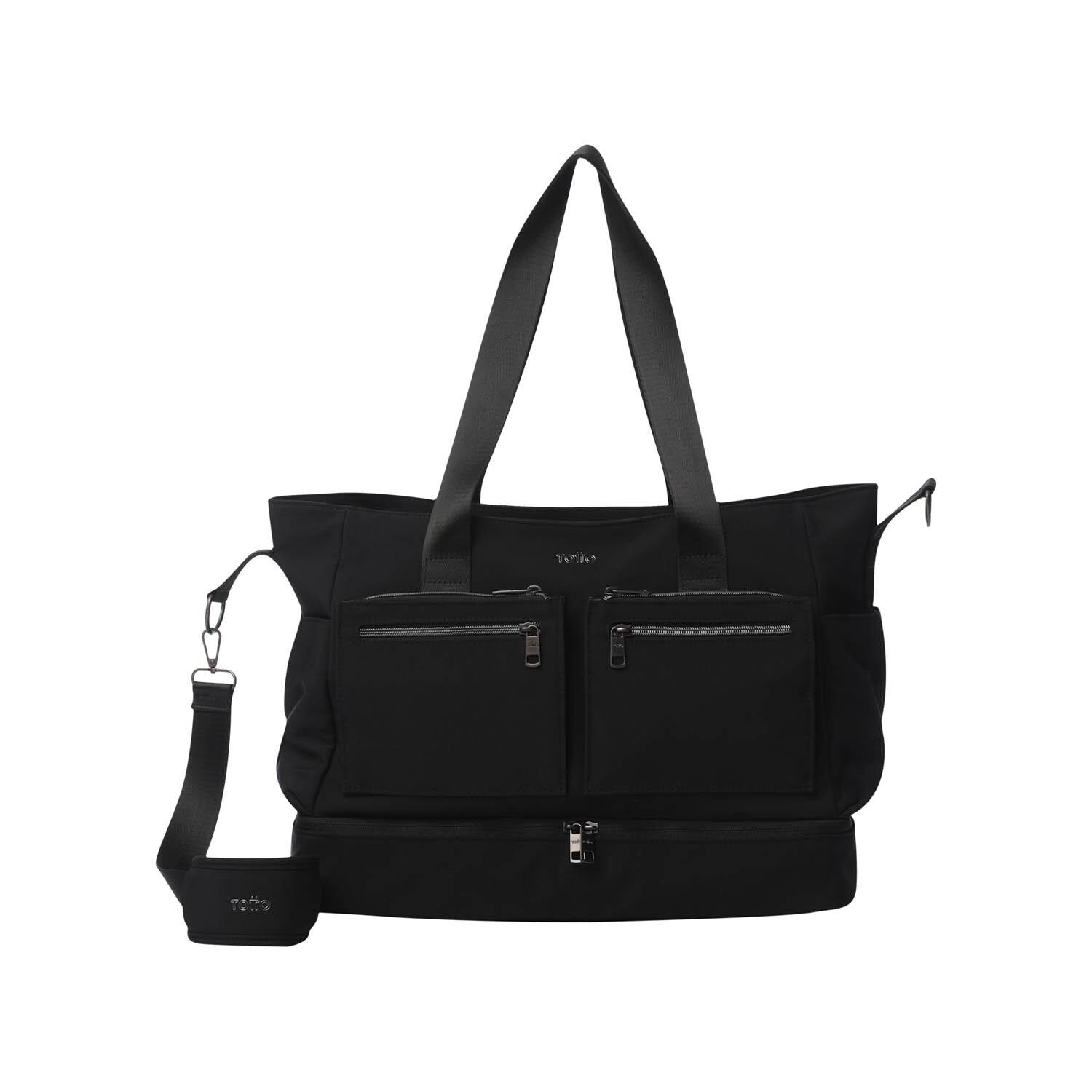 Totto Bolso Duffle Sahara - Black
