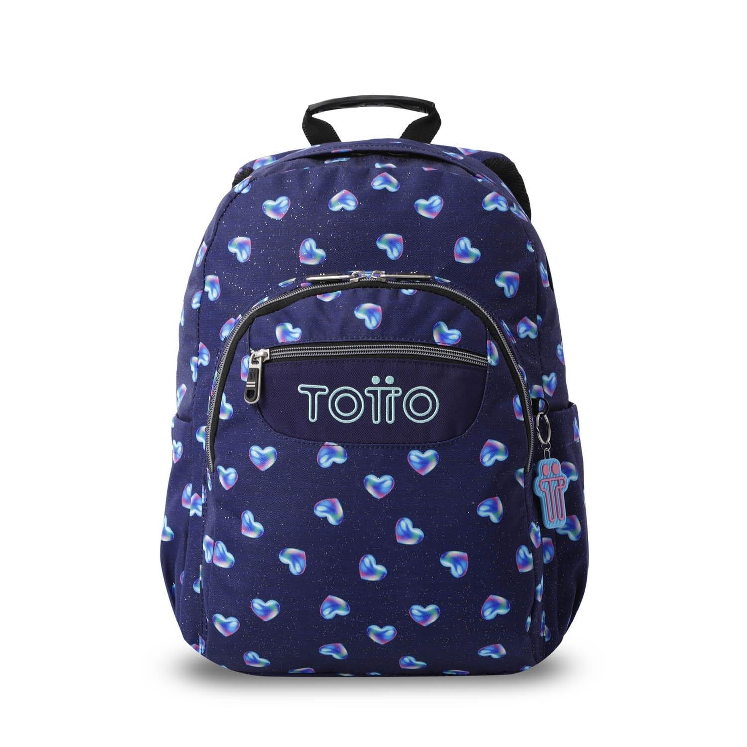 Totto Mochila Acuareles Glitter - Nacary