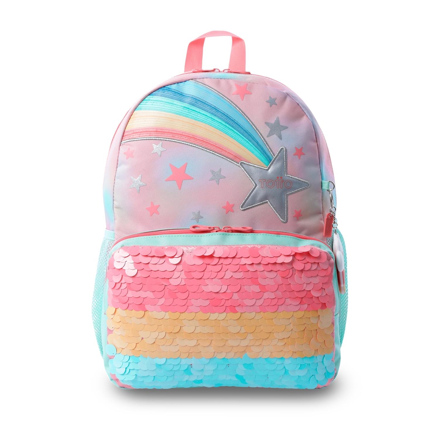 Totto Mochila Rainbow Star M