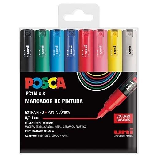 Posca Rotulador Pc1M/8C Estuche Surtido Basic (8)
