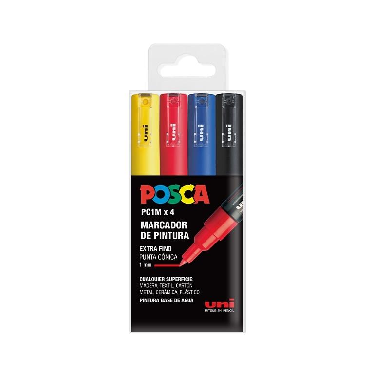Posca Rotulador Pc1M/4C Estuche Surtido Basic (4)