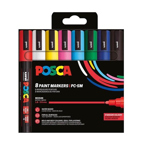 Posca Rotulador Pc5M/8C Estuche Surtido (8) Basico