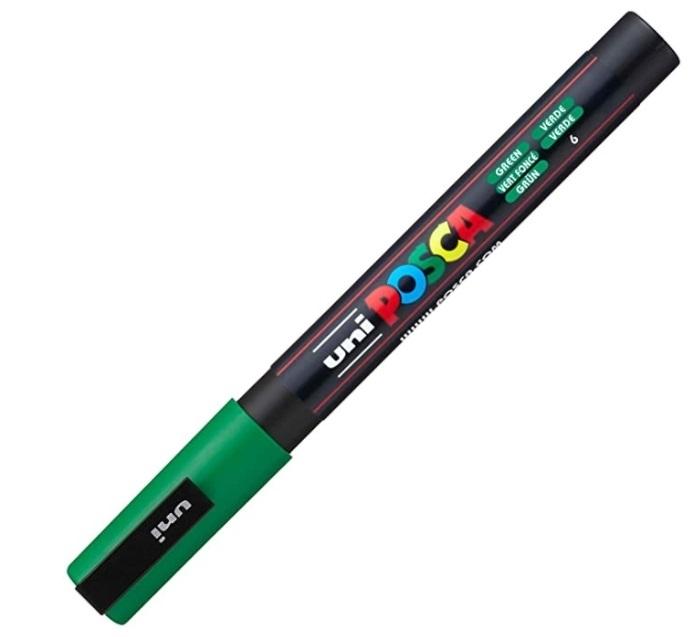 Posca Rotulador PC-3M Verde