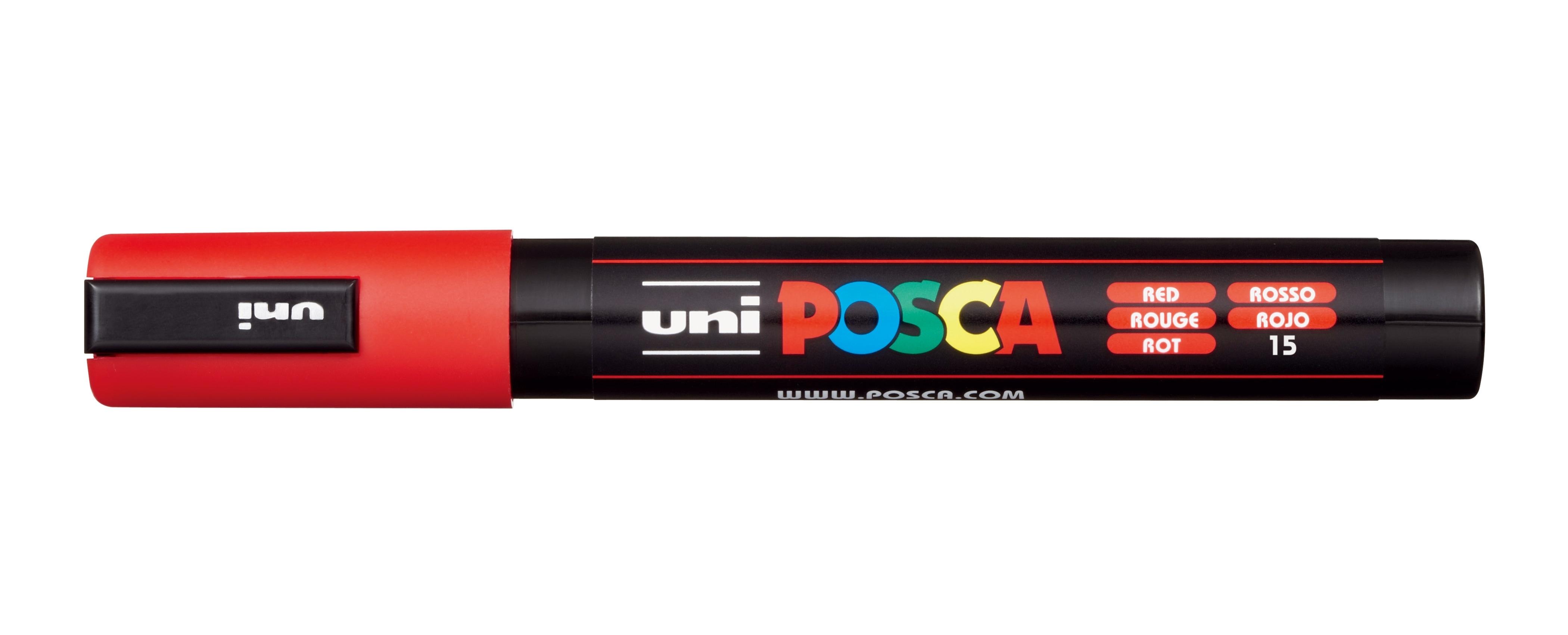 Posca Rotulador PC-5M Rojo