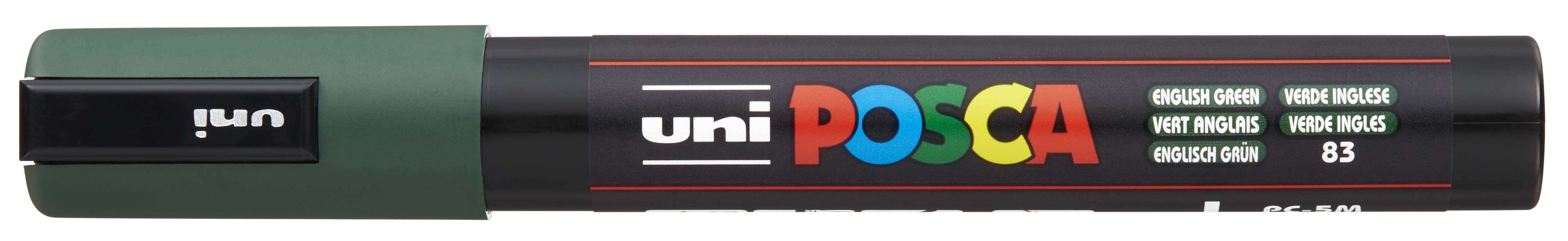 Posca Rotulador PC-5M Verde Inglés