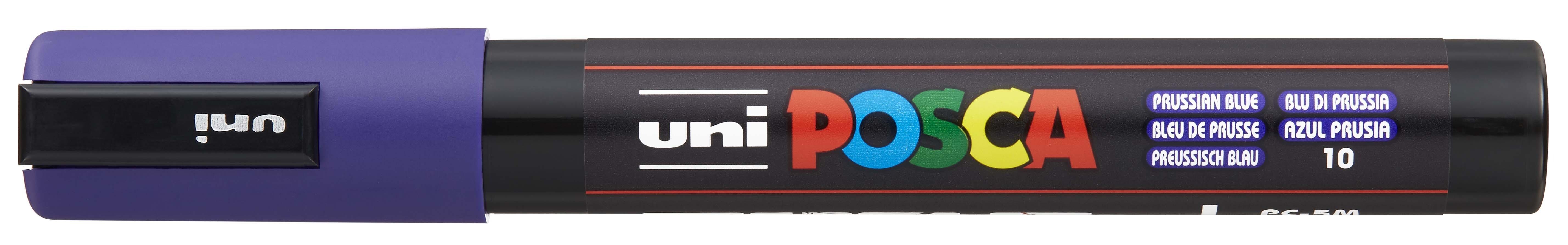 Posca Rotulador PC-5M Azul Prusia