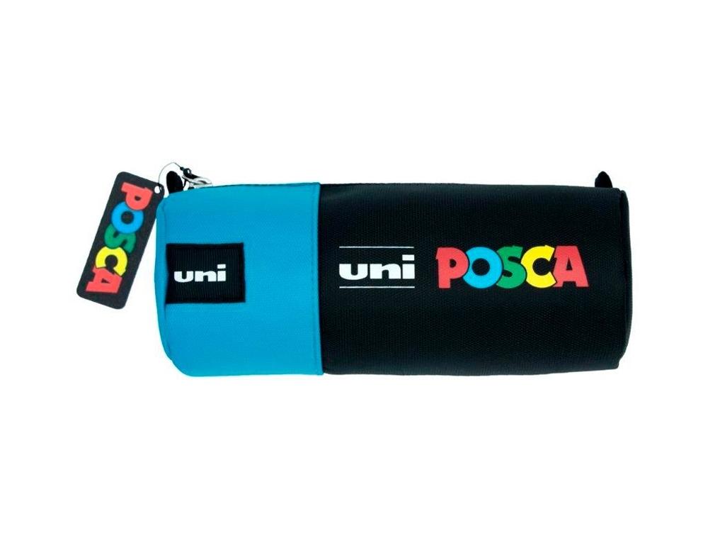Posca Estuche De Lona Negro/Azul