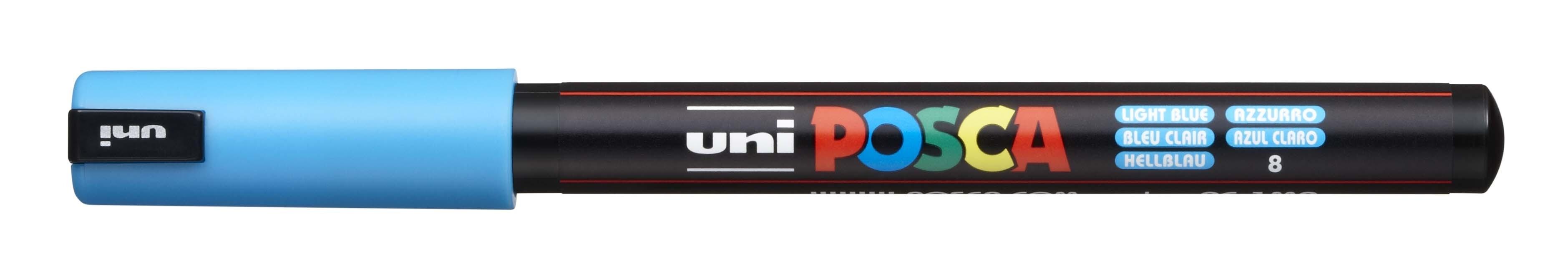Posca Rotulador PC-1MR Azul Claro
