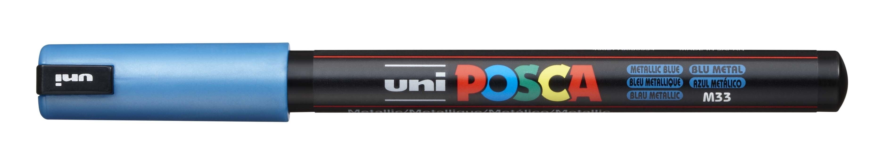 Posca Rotulador PC-1MR Azul Metálico